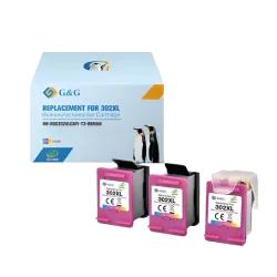 CARTUCHO TINTA COMPATIBLE HP 302XL TRICOLOR